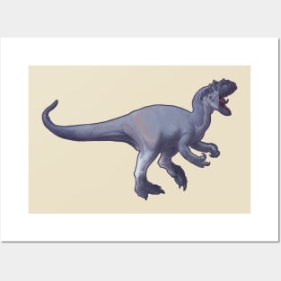 Allosaurus fragilis Posters and Art